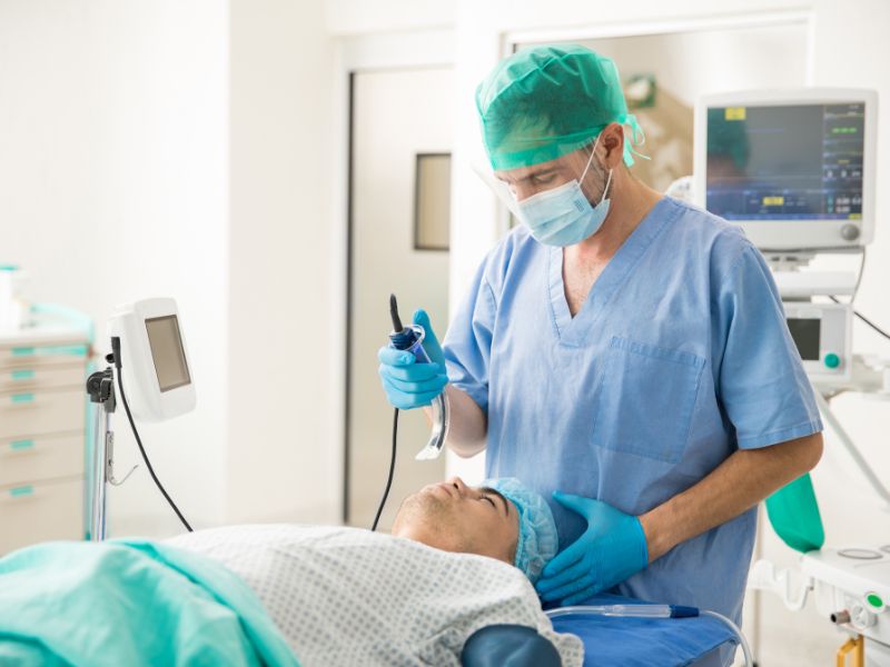 técnica de intubação orotraqueal