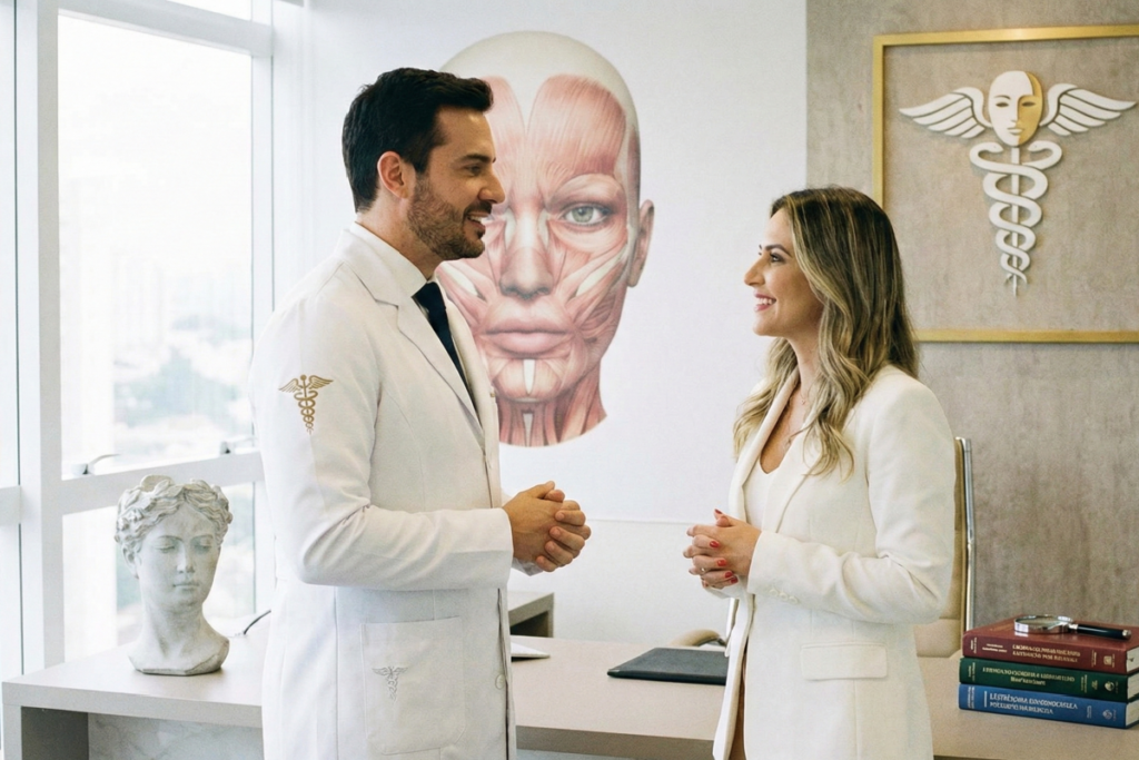 harmonização e cirurgia facial