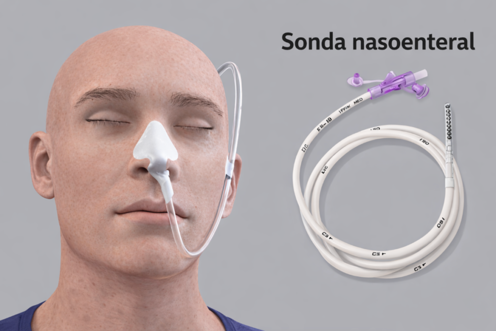 sonda nasoenteral técnica