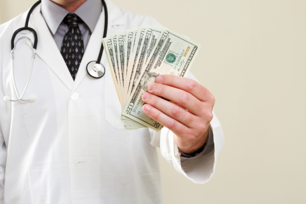 honorários médicos