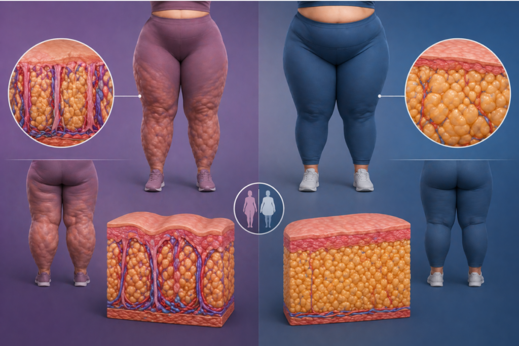 lipedema e obesidade como diferenciar