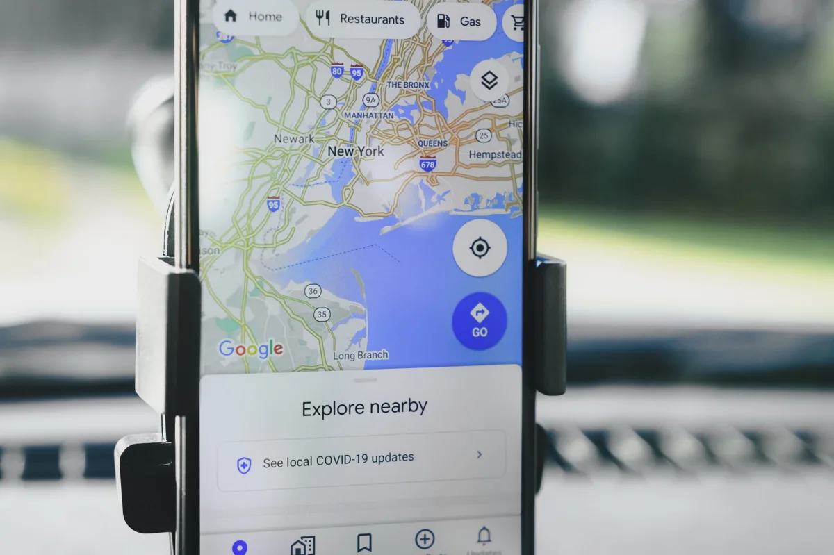 aparecer no Google Maps